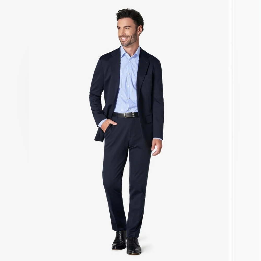 X Suit Brand Men's Navy Blue Suit